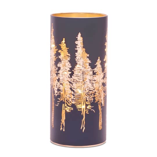 Melrose 8" LED Pine Tree Luminary